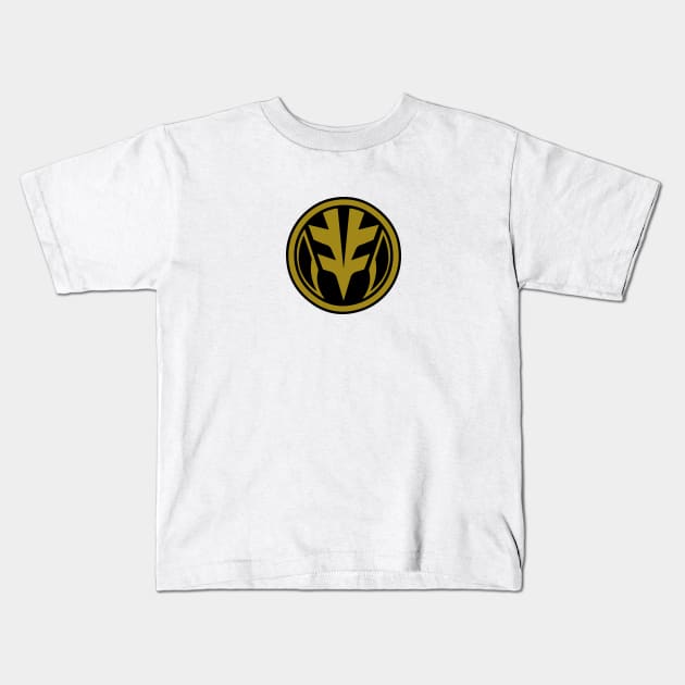 White Ranger Tiger Power Kids T-Shirt by DRohrs